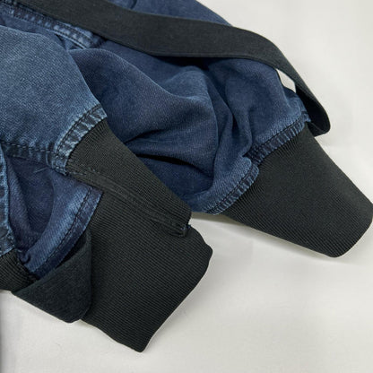 DIESEL D-FRANKIE-SP Zip Military Jacket Indigo Size XS