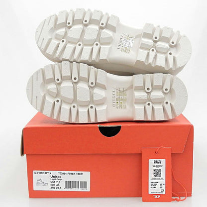 DIESEL D-HIKO BT X Low-Cut Boots Ivory Size 7.5(US)