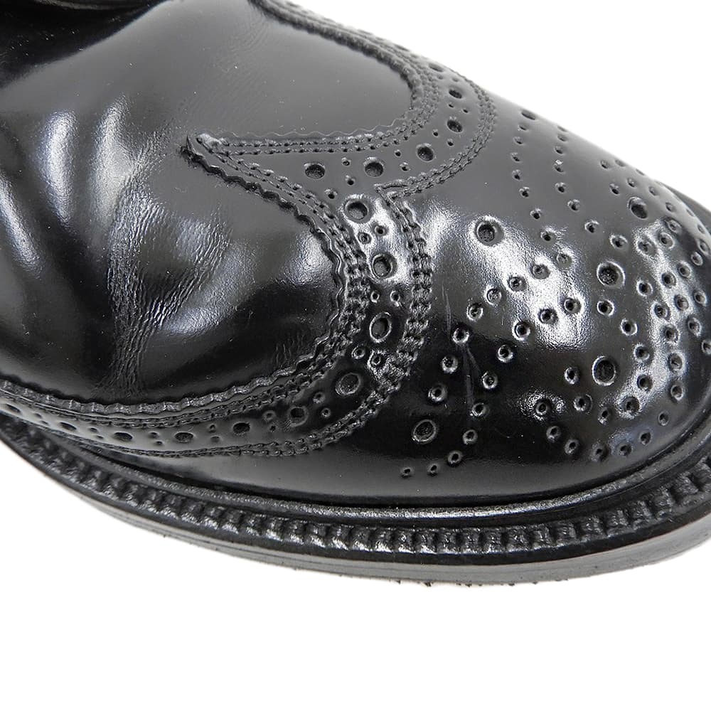 REGAL Imperial Grade Shell Cordovan Sneakers Black Size 24.5