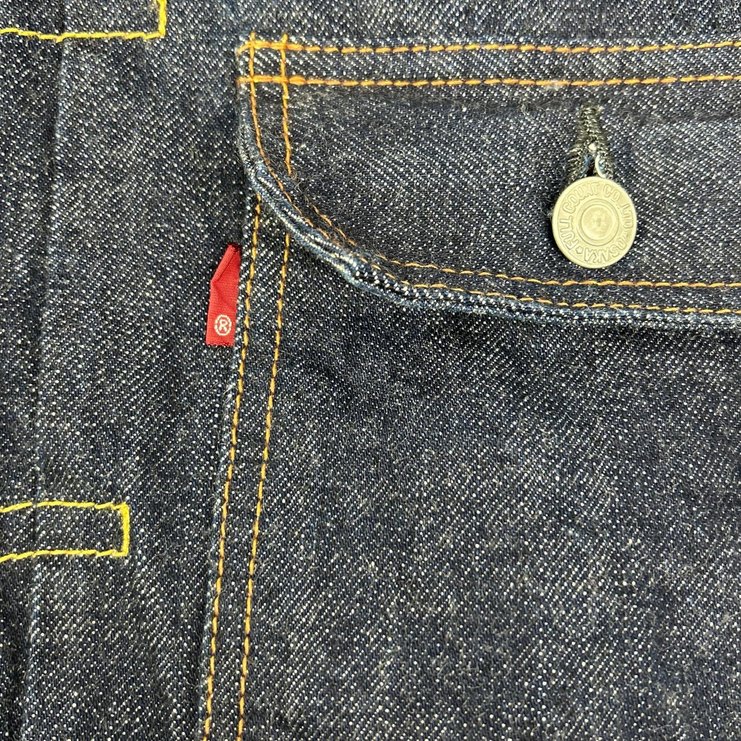 ERAL FULLCOUNT Type 2nd Denim Jacket Indigo Size 38