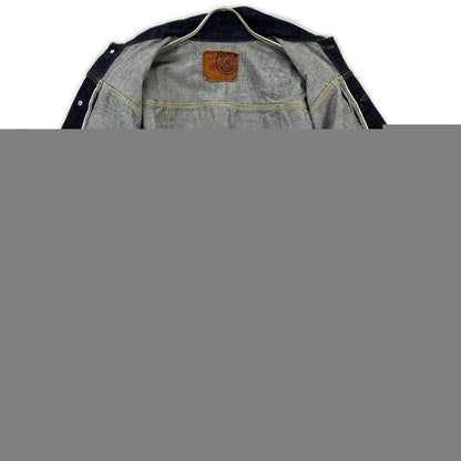 ERAL FULLCOUNT Type 2nd Denim Jacket Indigo Size 38