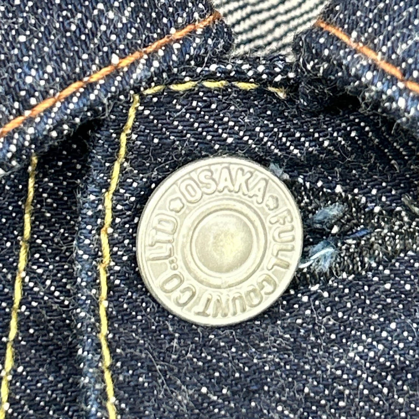 ERAL FULLCOUNT Type 2nd Denim Jacket Indigo Size 38