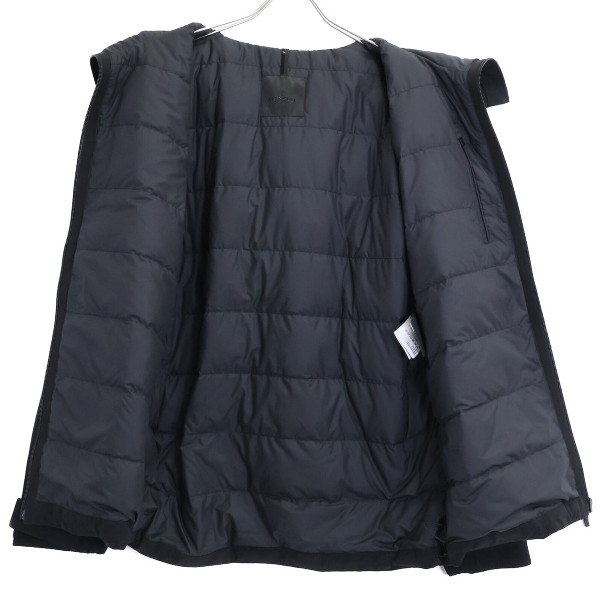 MONCLER 24AW Riz Hooded Down Jacket Black Size 4