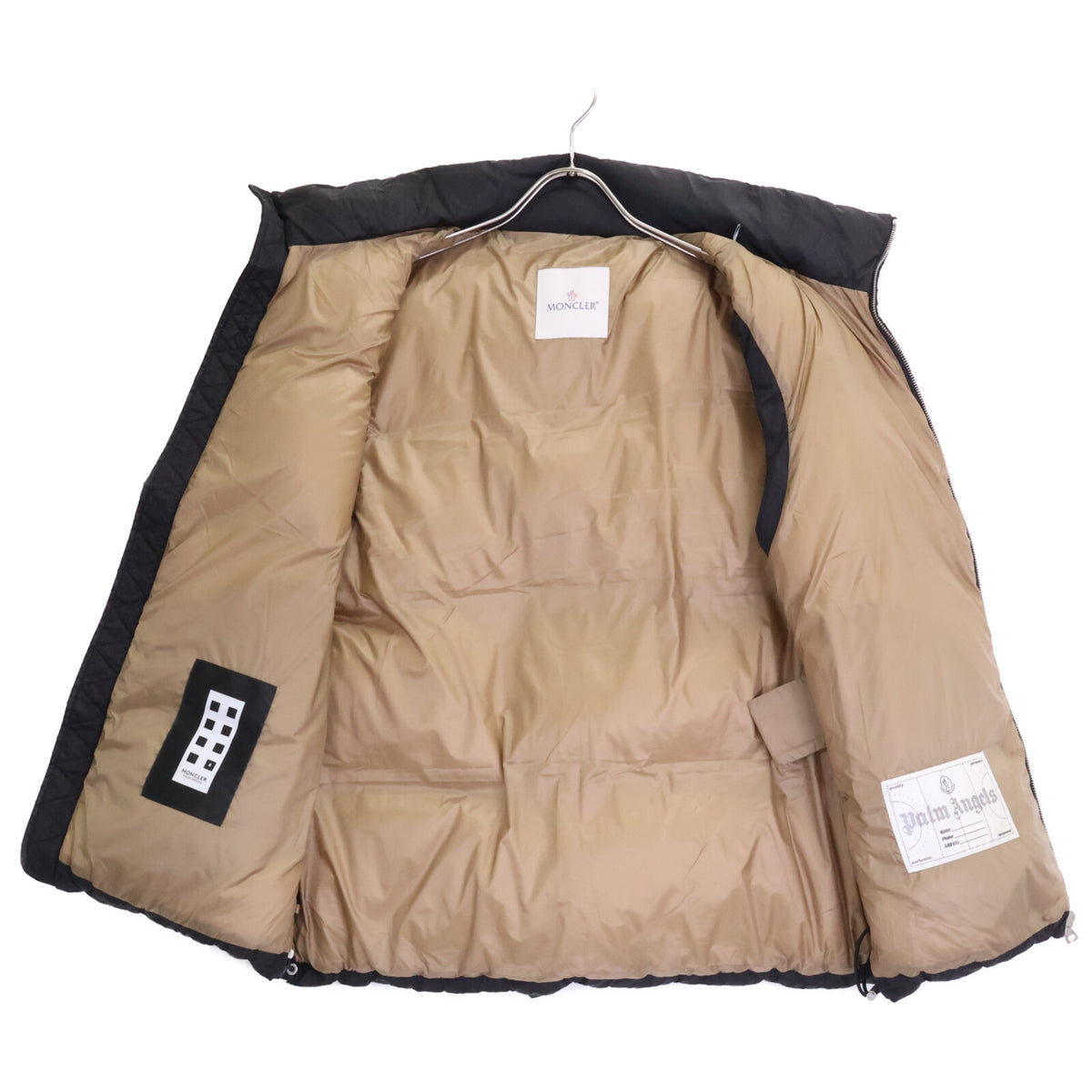 MONCLER Genius 8 x Palm Angels Rodman Down Vest Black Size 1