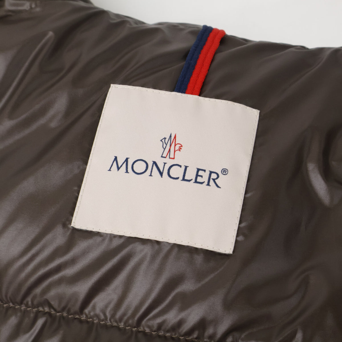 MONCLER 24AW BARANT Tech Nylon Double Hood Vest Brown Size 2