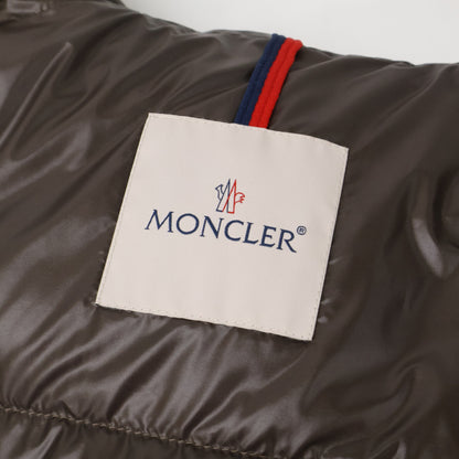 MONCLER 24AW BARANT Tech Nylon Double Hood Vest Brown Size 2