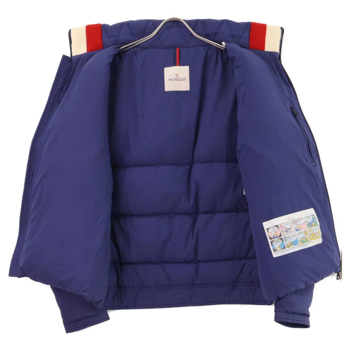 MONCLER BASSIAS Tri-Color Down Jacket Size 3