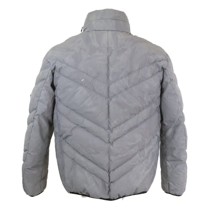 MONCLER TAKAO Reflective Nylon Down Jacket Gray Size 1