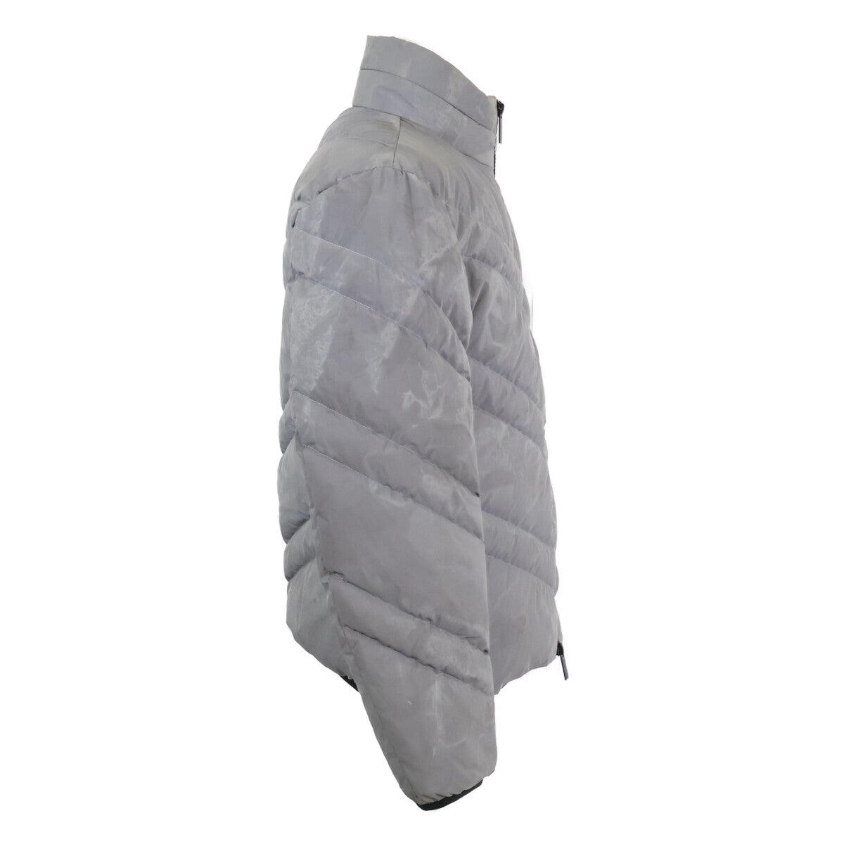 MONCLER TAKAO Reflective Nylon Down Jacket Gray Size 1
