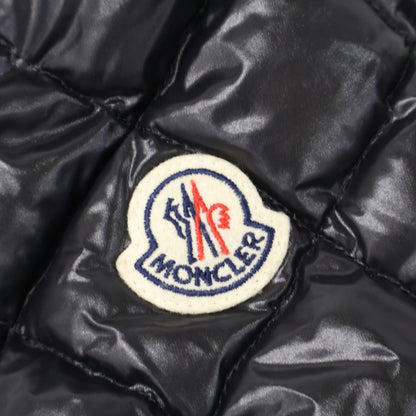 MONCLER VERAN Quilted Riders Nylon Down Jacket Black Size 1