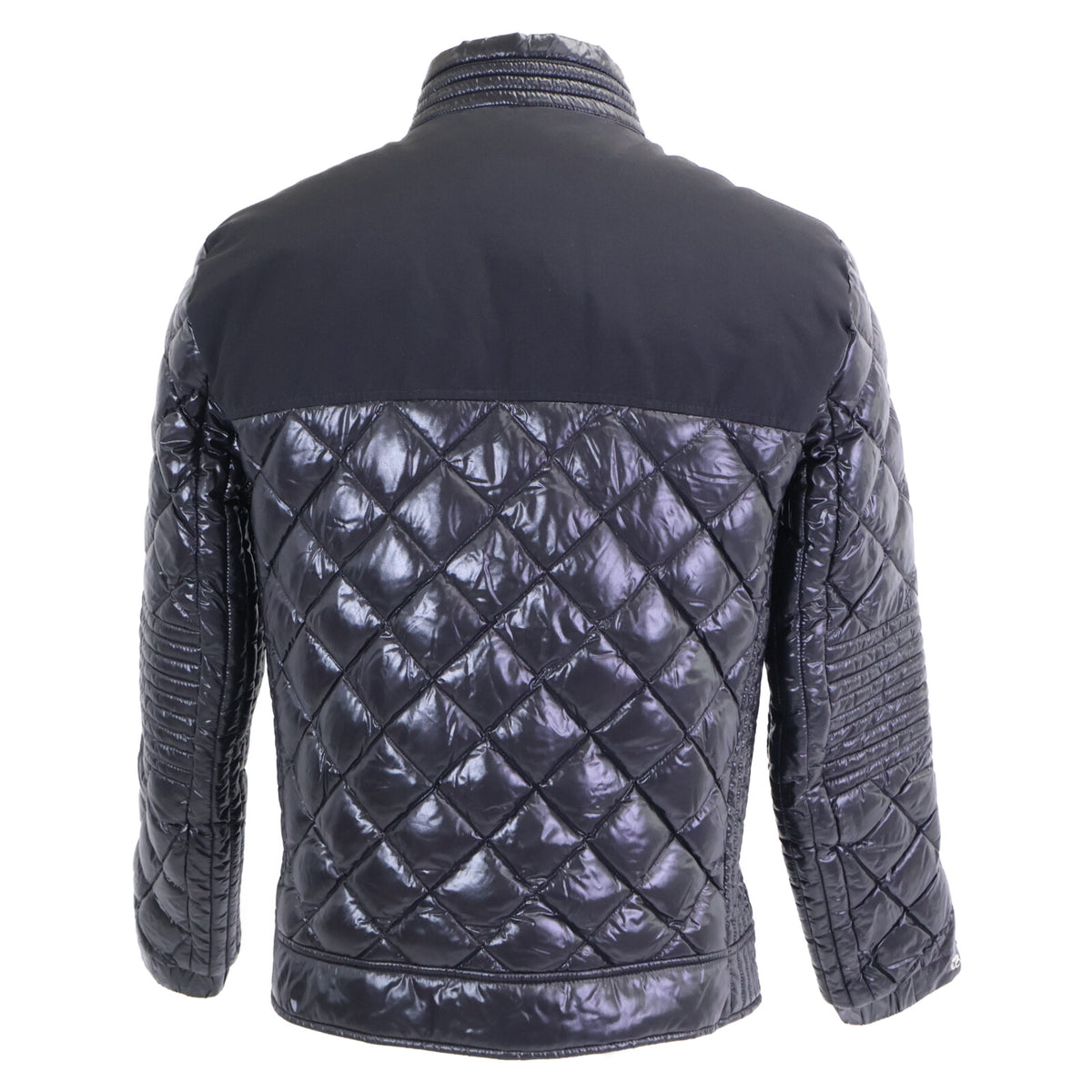 MONCLER VERAN Quilted Riders Nylon Down Jacket Black Size 1