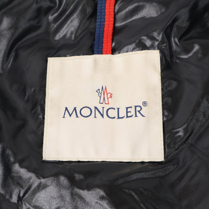 MONCLER VERAN Quilted Riders Nylon Down Jacket Black Size 1