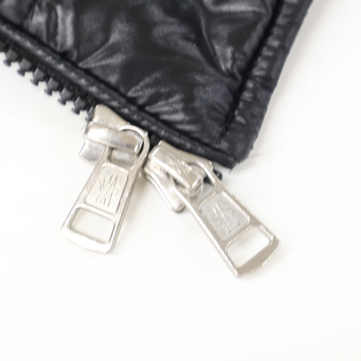MONCLER VERAN Quilted Riders Nylon Down Jacket Black Size 1