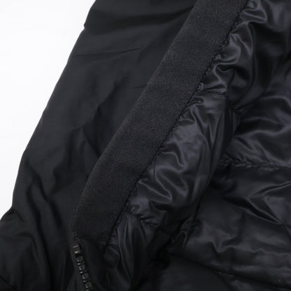 MONCLER Necker Tricolor Line Hooded Down Jacket Black Size 1