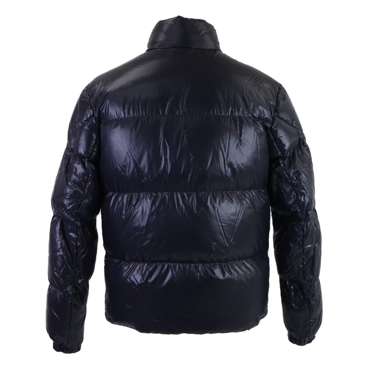 MONCLER CHARTREUSE Rubber Logo Jacket Navy/White Size 2