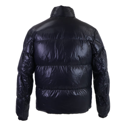 MONCLER CHARTREUSE Rubber Logo Jacket Navy/White Size 2