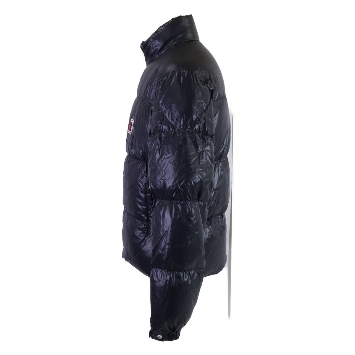 MONCLER CHARTREUSE Rubber Logo Jacket Navy/White Size 2