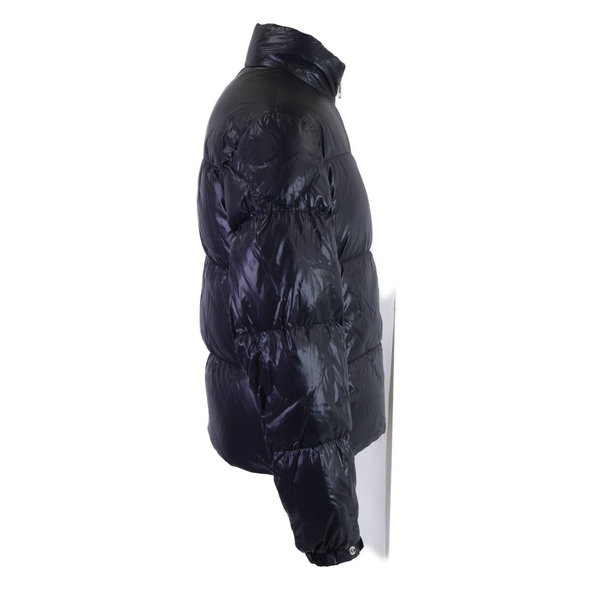 MONCLER CHARTREUSE Rubber Logo Jacket Navy/White Size 2