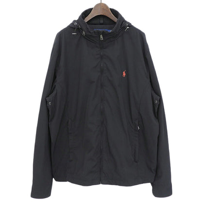 POLObyRalphLauren Hooded Zip Padded Jacket Black Size L