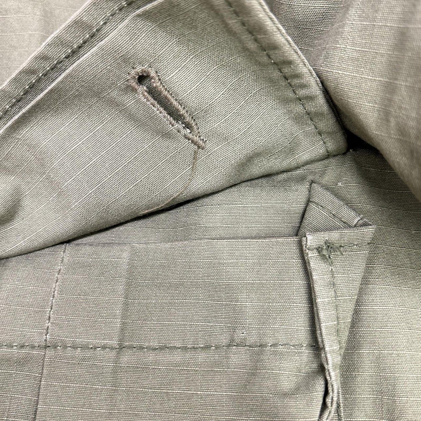 U.S.ARMY 60s Khaki Ripstop Jungle Jacket M/R Size M/R