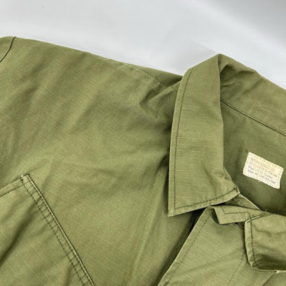 U.S.ARMY 60s Khaki Ripstop Jungle Jacket M/R Size M/R