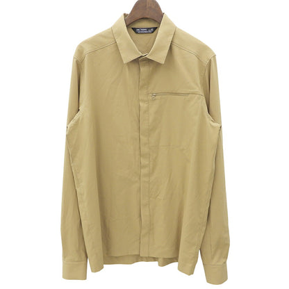 ARC'TERYX Skyline Long Sleeve Shirt Dark Beige Size S/P