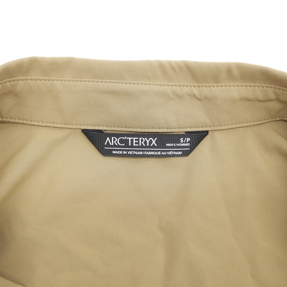ARC'TERYX Skyline Long Sleeve Shirt Dark Beige Size S/P