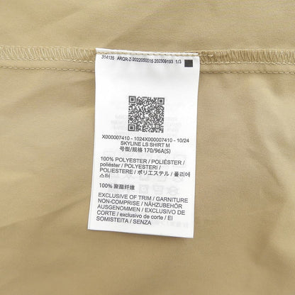 ARC'TERYX Skyline Long Sleeve Shirt Dark Beige Size S/P