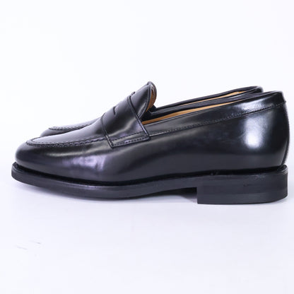 Berwick 5260 Leather Penny Loafers Black Size 4