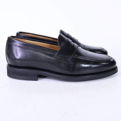 Berwick 5260 Leather Penny Loafers Black Size 4