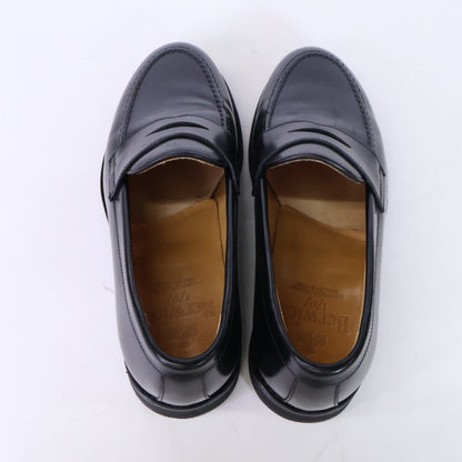 Berwick 5260 Leather Penny Loafers Black Size 4