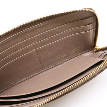 OHBA 1245-3-GMS Leather L-Zip Long ONE SIZE Wallet Size ONE SIZE