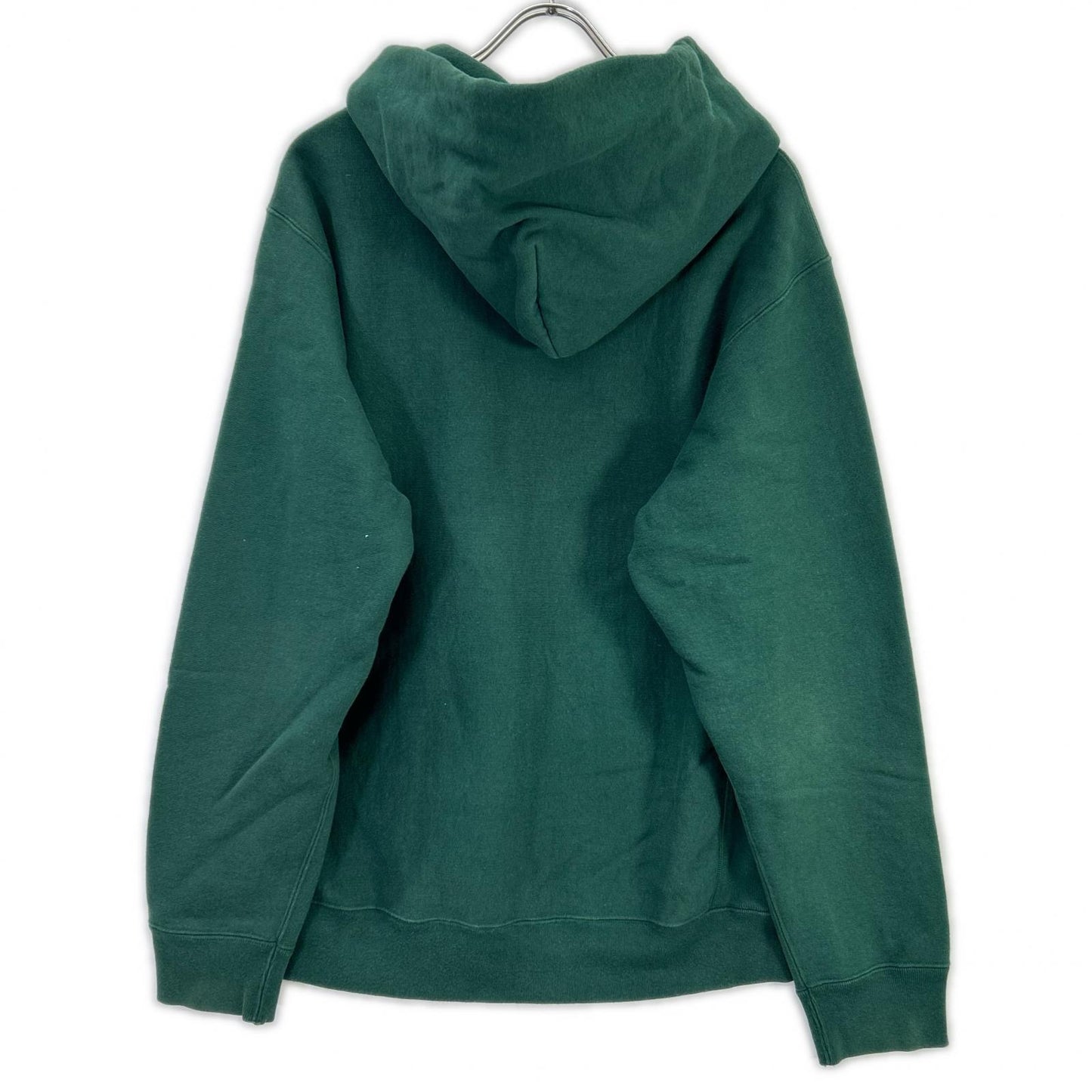WACKO MARIA Green Cotton Front Logo Hoodie Size L