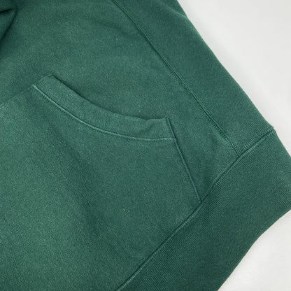 WACKO MARIA Green Cotton Front Logo Hoodie Size L