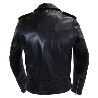 schott 613SJH ONESTAR Horsehide Double Rider Black Size 36