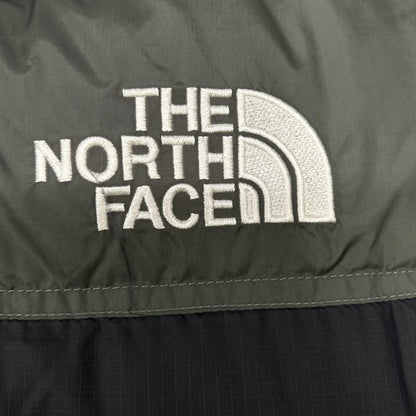THE NORTH FACE Nuptse Hoodie Down Jacket Gray Size M