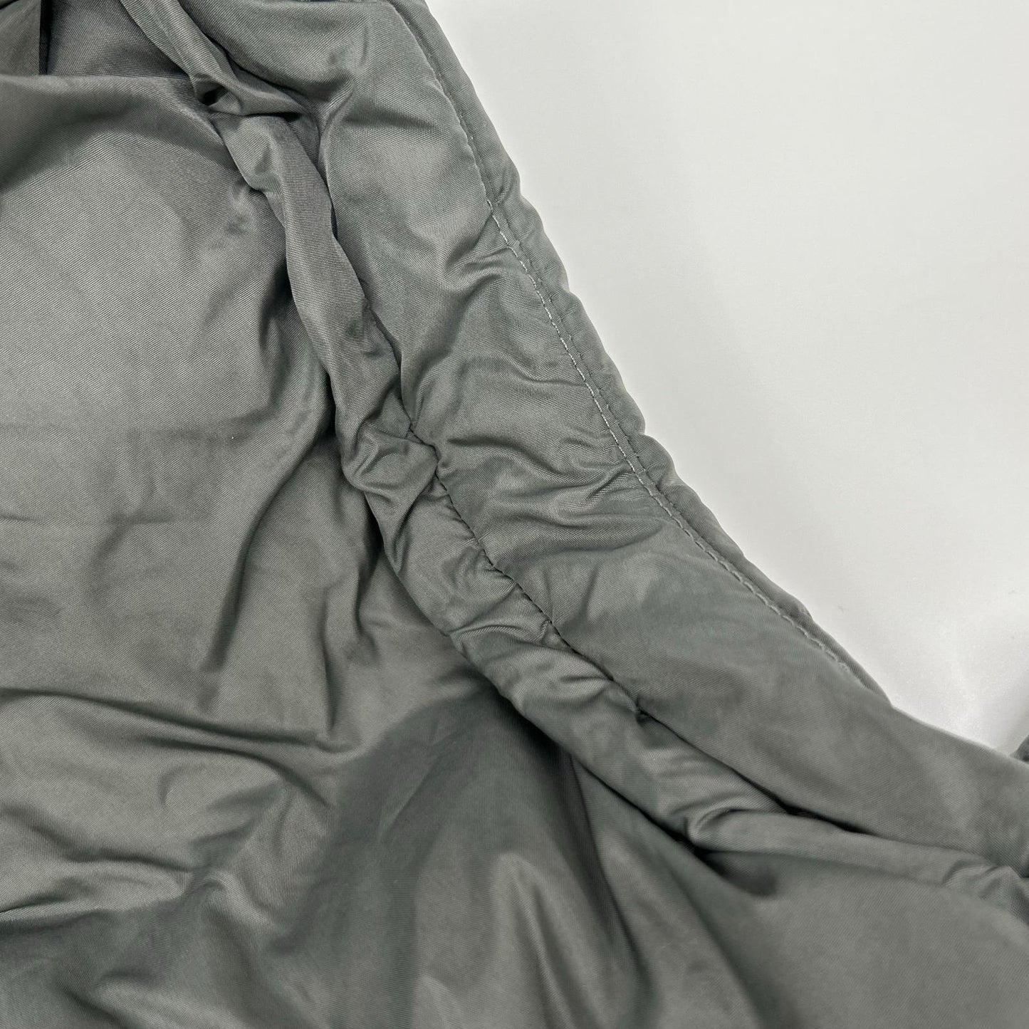 THE NORTH FACE Nuptse Hoodie Down Jacket Gray Size M
