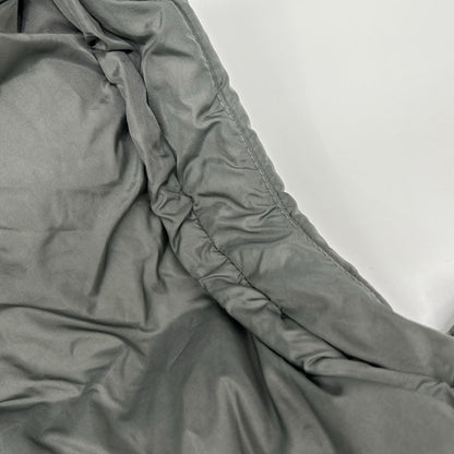THE NORTH FACE Nuptse Hoodie Down Jacket Gray Size M