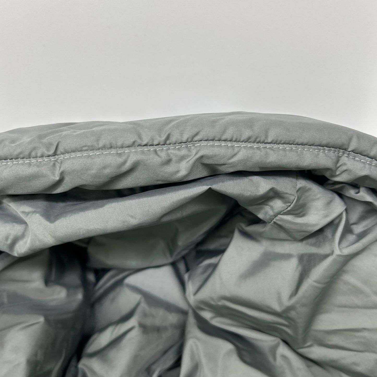 THE NORTH FACE Nuptse Hoodie Down Jacket Gray Size M