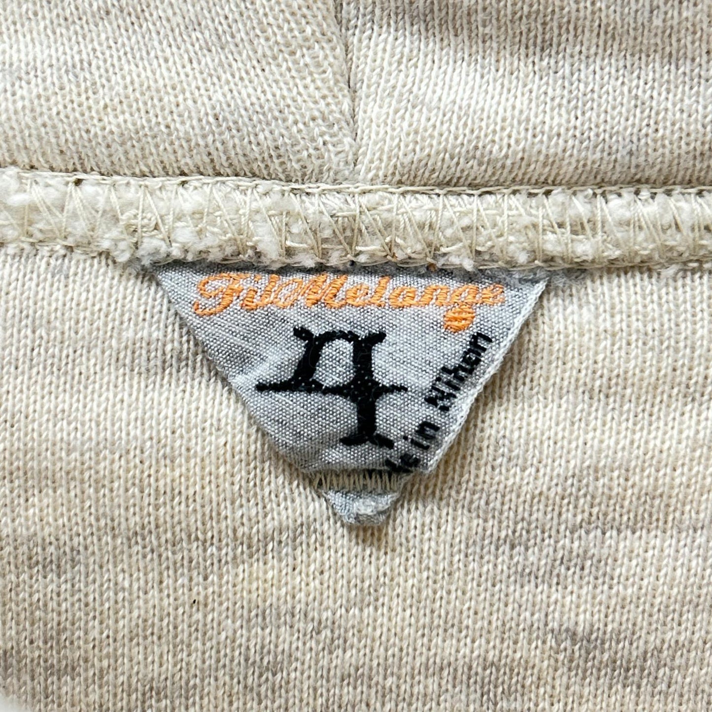 FilMelange Rory Double Face Hoodie Ivory Size 4