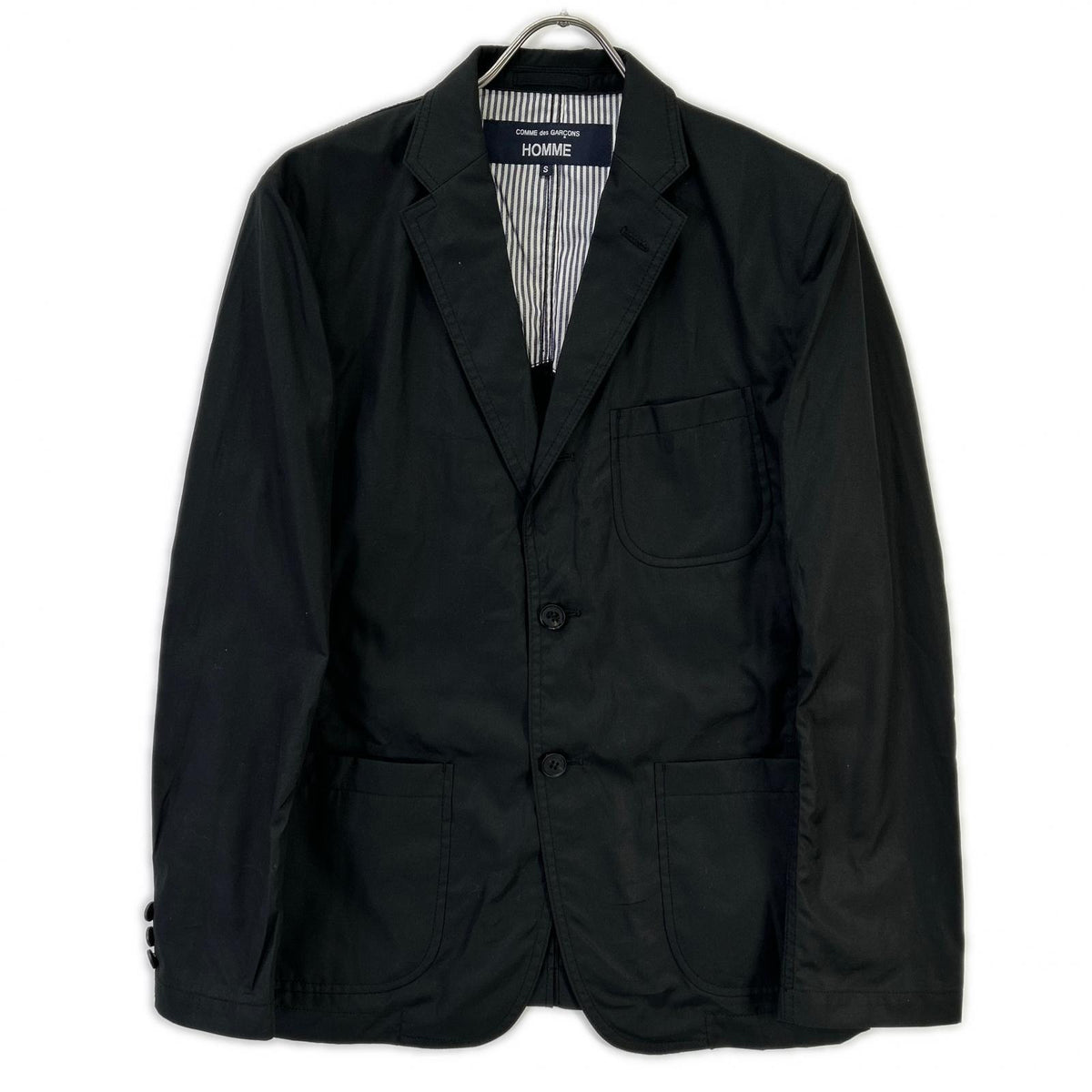 COMMEdesGARCONS HOMME 26SS Cotton Jacket Black Size S