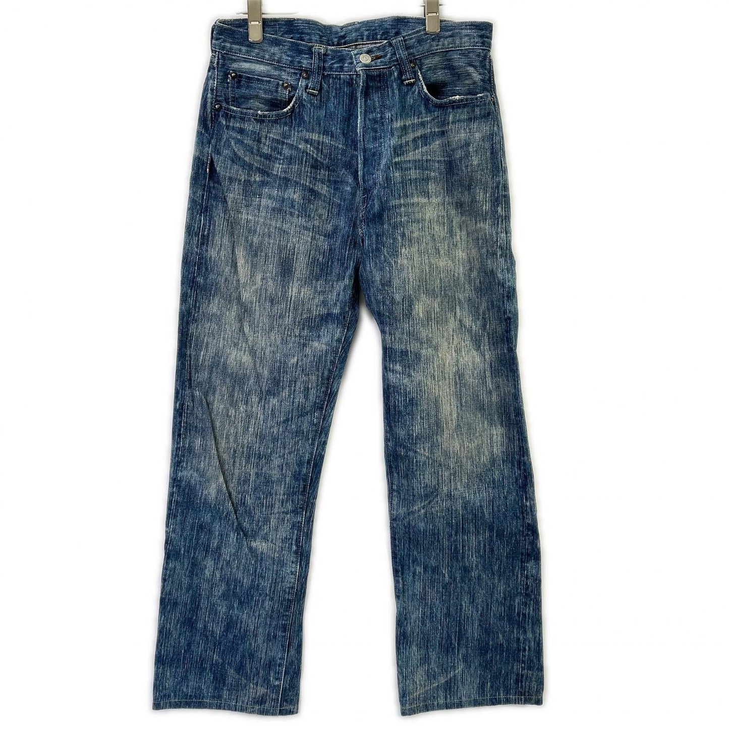 SUGAR CANE SC40401 Indigo ALOHA Denim Jeans Size 33/34