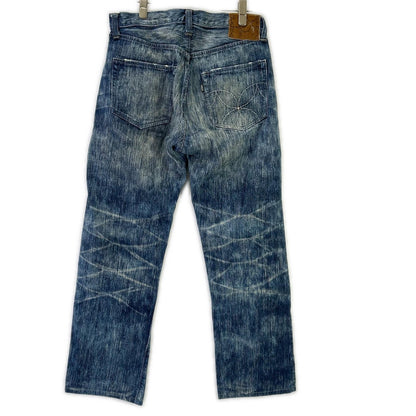 SUGAR CANE SC40401 Indigo ALOHA Denim Jeans Size 33/34