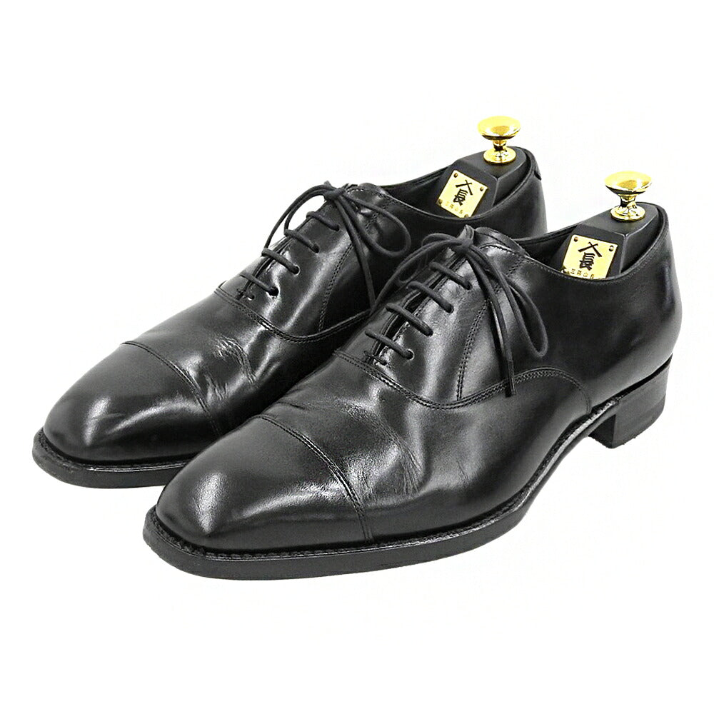 SANYO YAMACHO Tomonosuke R309 Last Tip Black Sneakers Size 7 1/2F