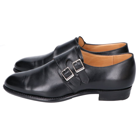 Sanyo Yamacho Yoshinojo Double Monk Strap Shoes Black Size 7