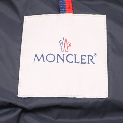MONCLER MONTGENEVRE Wool Hooded Down Jacket Navy Size 2