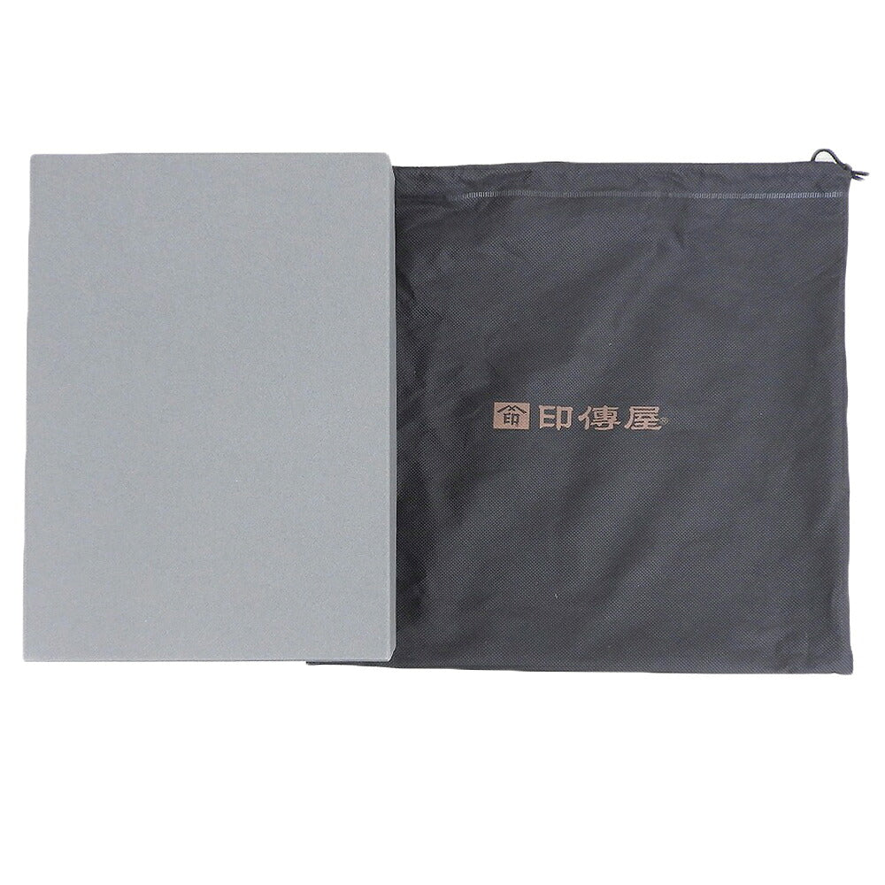 INDEN-YA Urushi Lacquer Leather Bag Black Size ONE SIZE