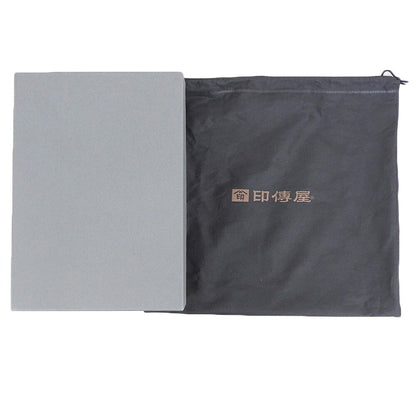 INDEN-YA Urushi Lacquer Leather Bag Black Size ONE SIZE