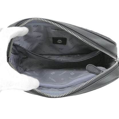 INDEN-YA Urushi Lacquer Leather Bag Black Size ONE SIZE