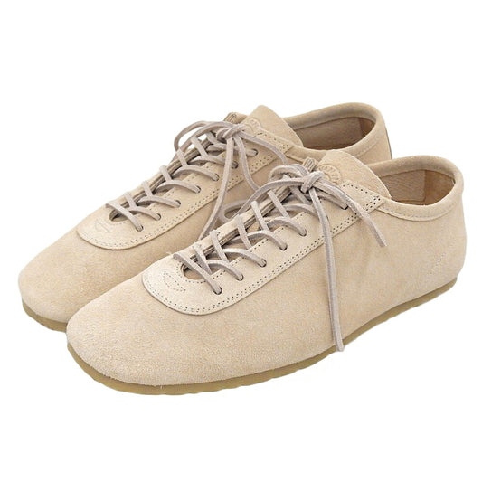DRIES VAN NOTEN Suede Lace-up Sneakers Beige Size EU 41